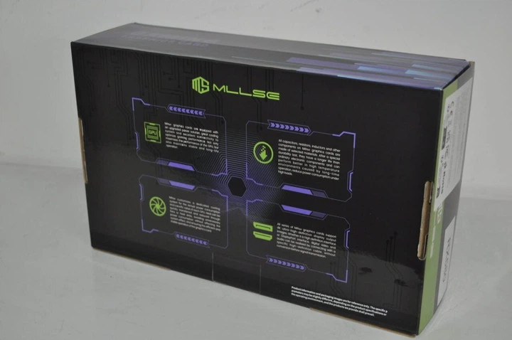 Дискретна відеокарта MLLSE Radeon RX 580, 8 GB GDDR5, 256-bit / HDMI, DisplayPort - Фото 3 Дискретна відеокарта MLLSE Radeon RX 580, 8 GB GDDR5, 256-bit / HDMI, DisplayPort - зображення 3