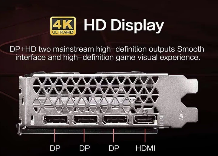 Дискретна відеокарта MLLSE Radeon RX 580, 8 GB GDDR5, 256-bit / HDMI, DisplayPort - Фото 6 Дискретна відеокарта MLLSE Radeon RX 580, 8 GB GDDR5, 256-bit / HDMI, DisplayPort - зображення 6