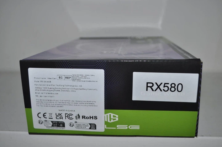 Дискретна відеокарта MLLSE Radeon RX 580, 8 GB GDDR5, 256-bit / HDMI, DisplayPort - Фото 7 Дискретна відеокарта MLLSE Radeon RX 580, 8 GB GDDR5, 256-bit / HDMI, DisplayPort - зображення 7