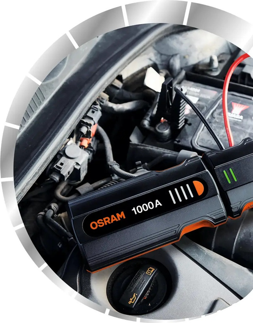 Пусковий пристрій OSRAM BATTERYstart 1000 OJS020 (4062172408219) - зображення 2