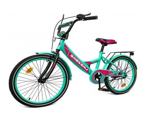 Велосипед дитячий 2-х колісний Like2bike Sky бірюзовий 212003 - Фото 3 Велосипед дитячий 2-х колісний Like2bike Sky бірюзовий 212003 - зображення 3