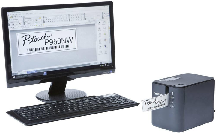 Принтер етикеток Brother P-touch PT-P950NW (PTP950NWZG1) - зображення 5
