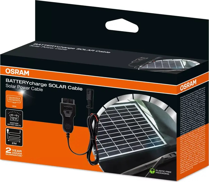 Przewód do ładowarki solarnej do OBD OSRAM BATTERYcharge SOLAR Cable (4062172404594) - obraz 2
