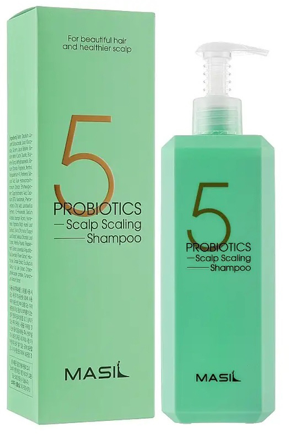 Szampon przeciwłupieżowy Masil 5 Probiotics Scalp Scaling z probiotykami 500 ml (8809744061184) - obraz 1