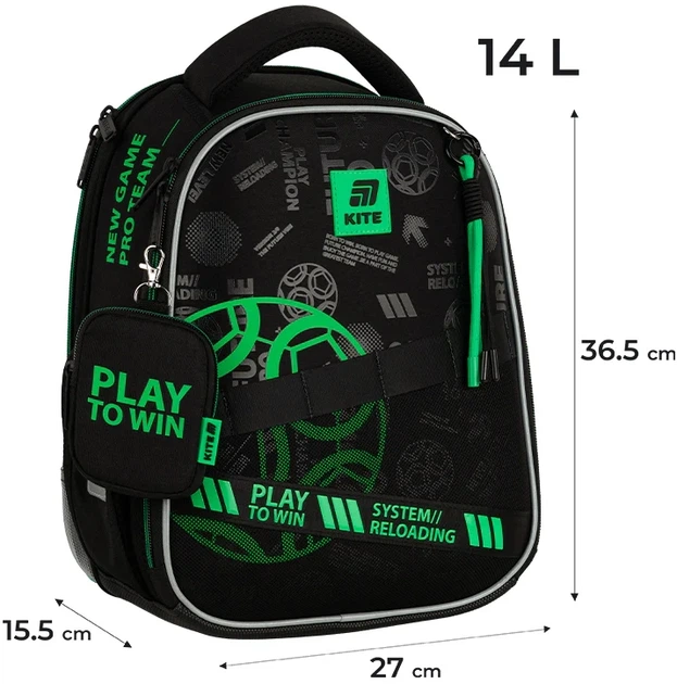 Шкільний набір Kite Education Play&Win 3 предмети (SET_K25-555S-2) - зображення 3