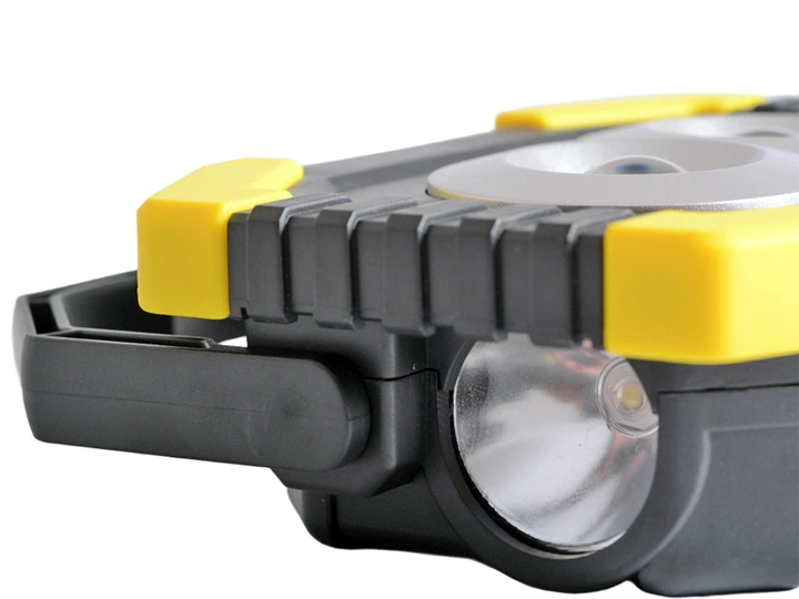 Прожектор LED 5W 2COB 200Lm + 100Lm(збоку) 6500K IP44 жовто-чорний/ LMP80 Лємансо - зображення 3