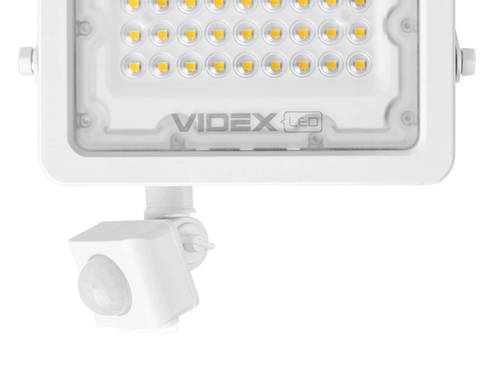 Прожектор LED F2e 30W 5000K с датчиком движения и освещенности 220V IP65 VL-F2e305W-S VIDEX - изображение 4