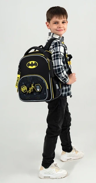 Шкільний набір Kite Education DC Batman 3 предмети (SET_DC25-556M) - зображення 20