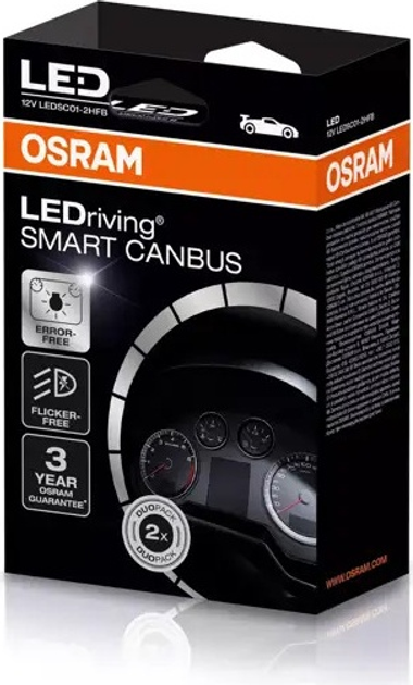 Moduł CAN OSRAM LEDriving H7 Smart Canbus LEDSC01 (4062172176439) - obraz 3