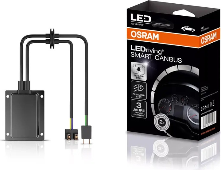 Moduł CAN OSRAM LEDriving H7 Smart Canbus LEDSC01 (4062172176439) - obraz 2