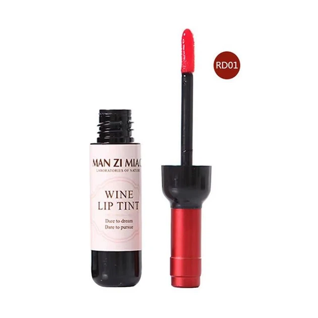 Матовый водостойкий тинт для губ MAN ZI MIAO Passion Red RD01 - Фото 3 Матовый водостойкий тинт для губ MAN ZI MIAO Passion Red RD01 - изображение 3
