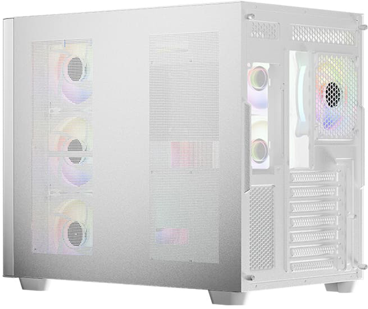 Obudowa LC-Power Gaming 8001W Pro-White Black (LC-8001W-ON) - obraz 7
