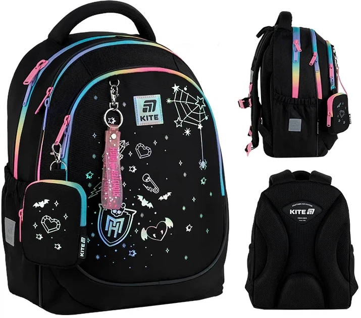 Шкільний набір Kite Education Monster High 3 предмети (SET_MH25-700M) - зображення 2