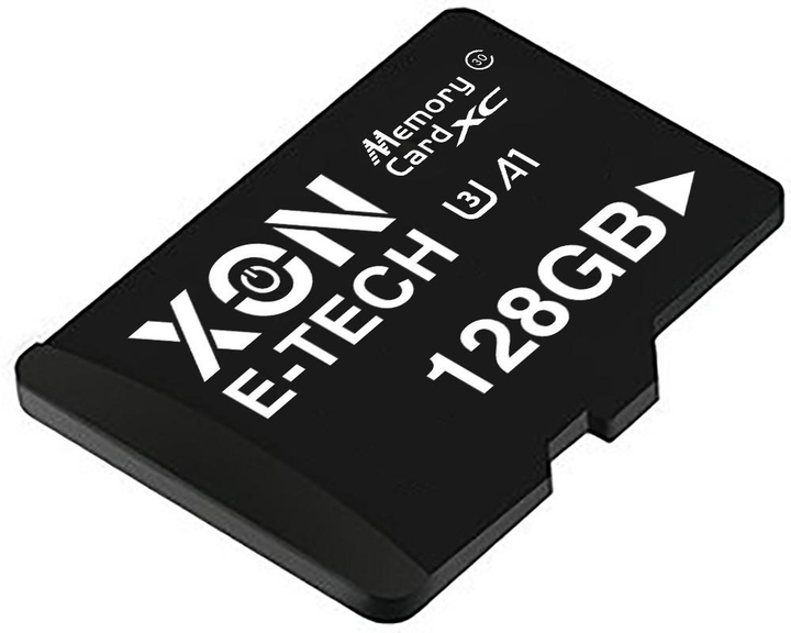Карта памяти XON microSDXC 128GB Class 30 (A1) UHS-I/U3 + SD adapter (MCSX3128BA 0397) Черная - изображение 3
