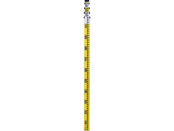 Łata niwelacyjna Yato teleskopowa 1.2-5 m, 5 sekcji (YT-30492) - obraz 2