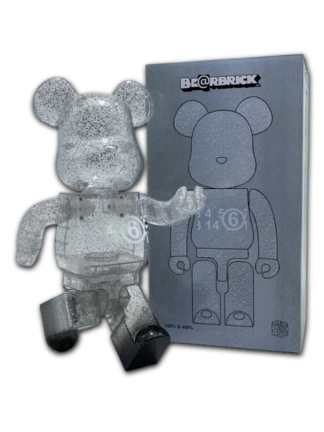 Статуетка Bearbrick x MACAU 2020 MM6 MAISON MARGIELA 400% 28 см Medicom Toy 1-6 - зображення 6