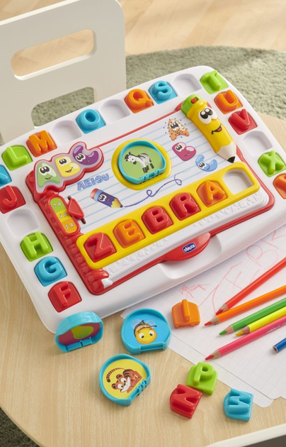 Interaktywny stolik przedszkolaka Chicco Edu4You Montessori (8058664131334) - obraz 11
