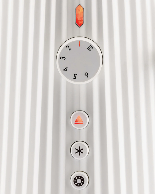Toster Alessi Toaster Plissé Biały - obraz 4