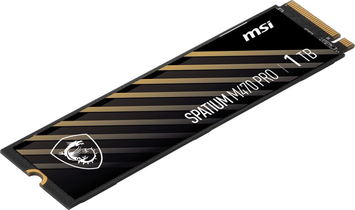 SSD диск MSI Spatium M470 Pro 1TB M.2 2280 NVMe PCIe 4.0 x4 3D NAND TLC (S78-440L0J0-P83) - зображення 3