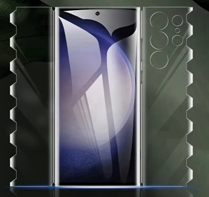 Защитное пленка DK для Samsung Galaxy S25 Ultra (S938) | HydroGel 360° Butterfly (clear) - Фото 2 Защитное пленка DK для Samsung Galaxy S25 Ultra (S938) | HydroGel 360° Butterfly (clear) - изображение 2