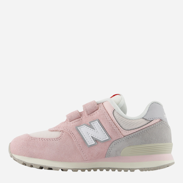 Дитячі кросівки для дівчинки New Balance 574 PV574BKM 34.5 (2.5US) Світло-рожеві (197968152992) - зображення 3