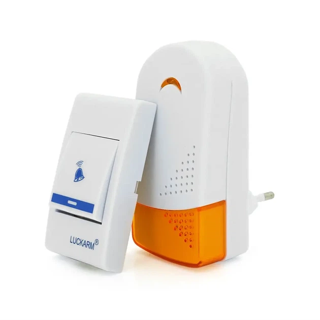 Бездротовий дзвінок Luckarm 8603 з під'єднанням до розетки 220В 0091 - зображення 4
