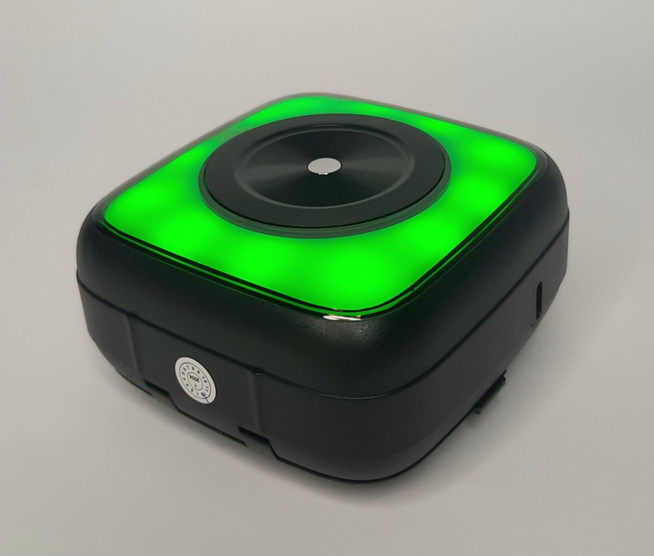 Портативный термопринтер для печати со смартфона без чернил с RGB подсветкой C31-B черный - изображение 5