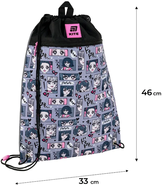 Шкільний набір Kite Education Anime Girl 3 предмети (SET_K25-773M-5) - зображення 14