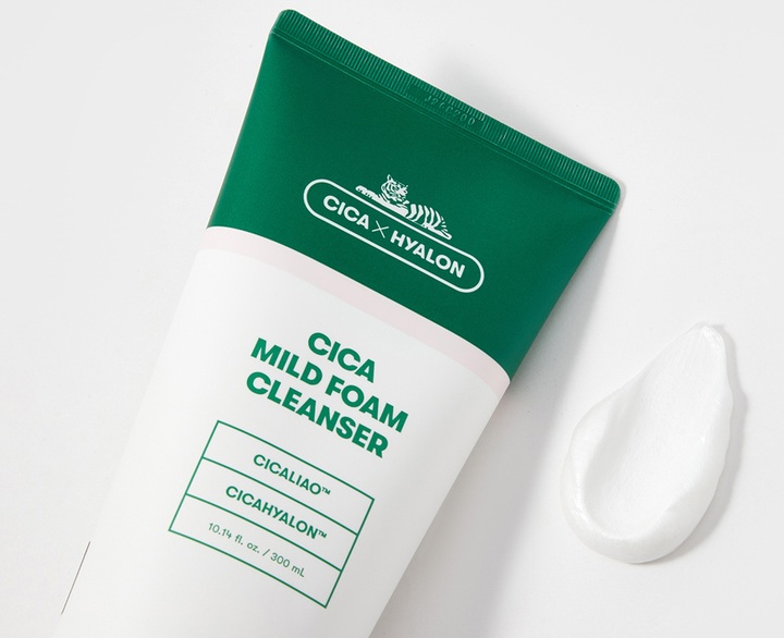Пінка для вмивання VT Cosmetics Cica Mild очищувальна 300 мл (8809695670114) - зображення 4