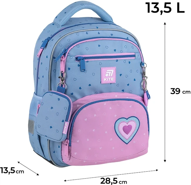Шкільний набір Kite Education Lovely 3 предмети (SET_K25-773M-1) - зображення 3
