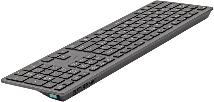 Клавиатура беспроводная A4Tech FBX50C USB/Bluetooth Grey (4711421969697) - изображение 3