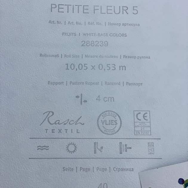 Шпалери Rasch Textil Petite Fleur 5 288239 - зображення 3