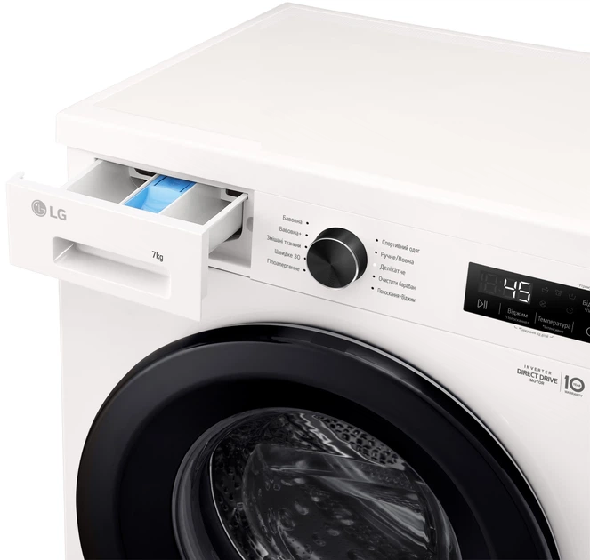 Пральна машина LG F2Y1HS6W - Фото 10 Пральна машина LG F2Y1HS6W - зображення 10