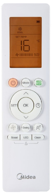 Кондиціонер Midea Xtreme Save Eco AG-07N8C2DF-I/AG-07N8C2DF-O - зображення 9