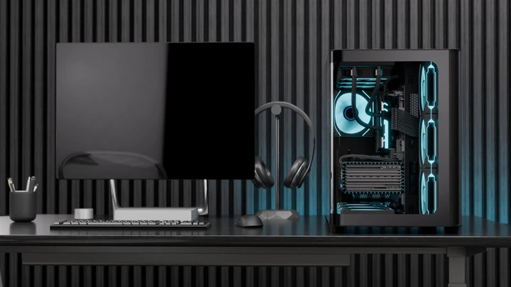 Корпус AeroCool P500C-G-BK-v1 Black (ACCM-PN01043.11) - зображення 7