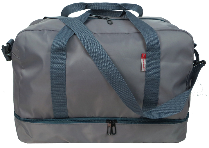 Дорожня сумка з відділом для взуття 40L Wallaby Сіра - зображення 2