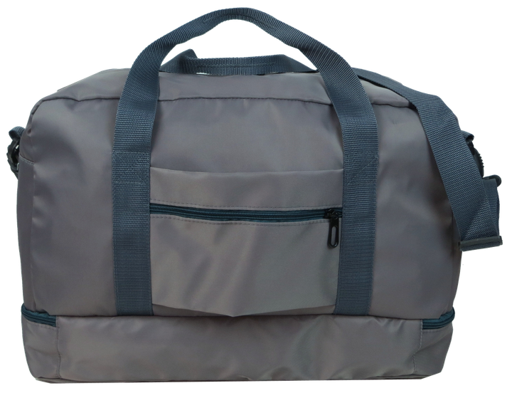 Дорожня сумка з відділом для взуття 40L Wallaby Сіра - зображення 3