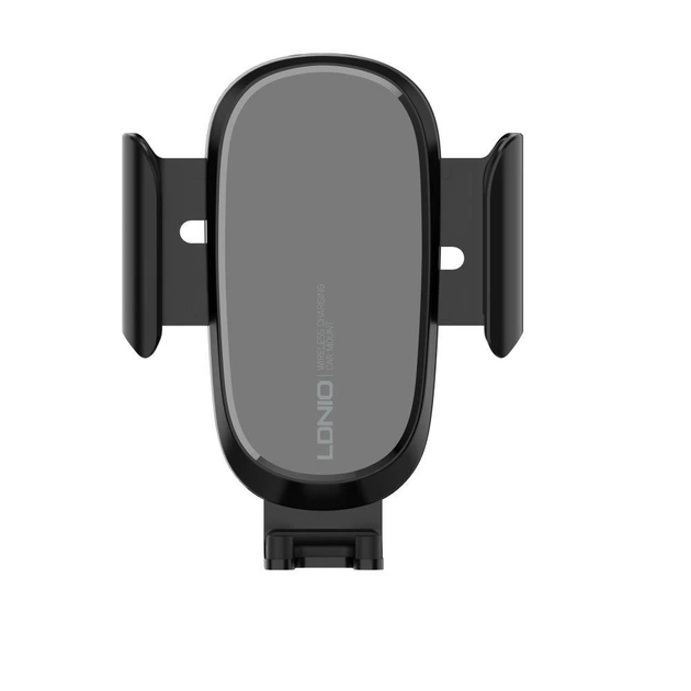 Автодержатель LDNIO MW21 в решетку дефлектор с беспроводной зарядкой Wireless 15W Черный - Фото 4 Автодержатель LDNIO MW21 в решетку дефлектор с беспроводной зарядкой Wireless 15W Черный - изображение 4