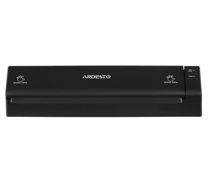 Вакууматор Ardesto для пакетів та рулонів VS-X1B 110 Вт 28 см black (SHiz16782) - зображення 3