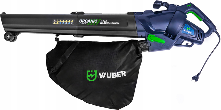 Садовый пылесос электрический Wuber 3000Вт 40л - Фото 2 Садовый пылесос электрический Wuber 3000Вт 40л - изображение 2