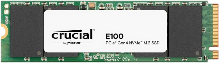 SSD диск Crucial E100 480GB M.2 2280 NVMe PCIe 4.0 x4 3D NAND TLC (CT480E100SSD8-T) - зображення 2