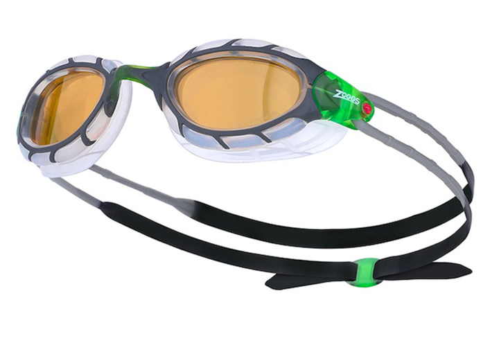 Окуляри для плавання Zoggs Predator Polarized Ultra біло-сірі розмір R - зображення 2
