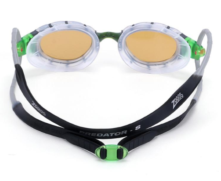Окуляри для плавання Zoggs Predator Polarized Ultra біло-сірі розмір R - зображення 4