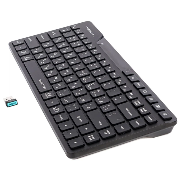 Клавіатура A4Tech Fstyler FBK26C AS quiet key(Black) - изображение 3