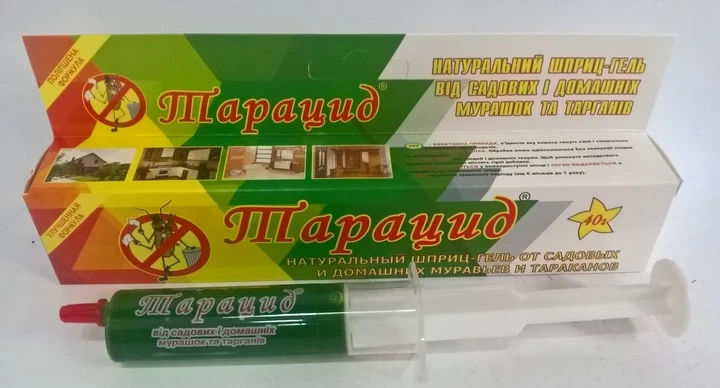 От тараканов ТАРАЦИД гель шприц - Фото 1 От тараканов ТАРАЦИД гель шприц - изображение 1