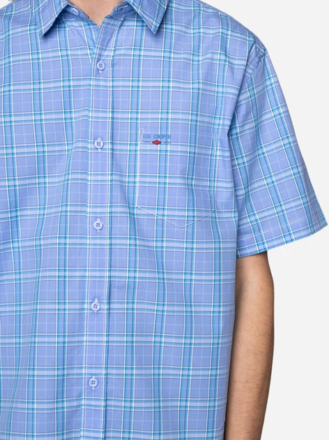 Koszula męska bawełniana Lee Cooper WILL2-9106 XL Błękitna (5904347389840) - obraz 3