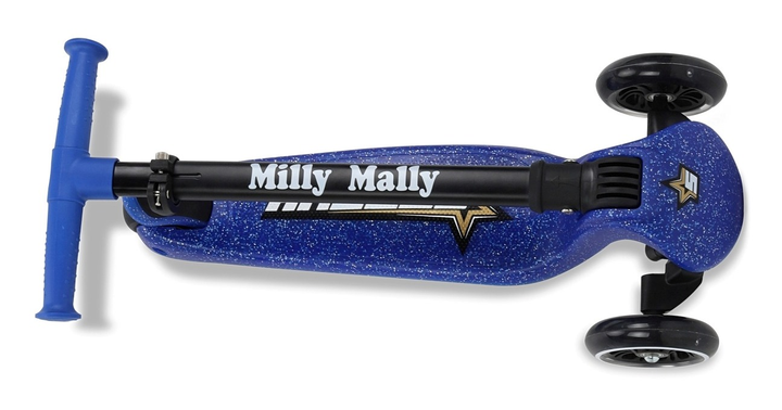 Hulajnoga dziecięca Milly Mally trójkołowa SPARKY niebieska 6251 (5907090700368) - obraz 8