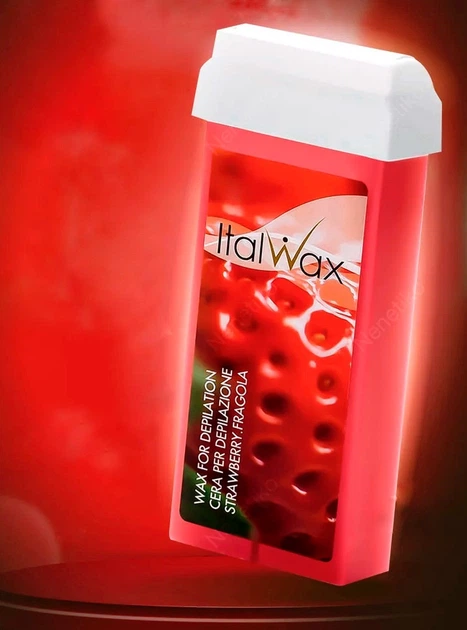 Воск кассетный для депиляции (клубника) Ital Wax 100 мл - изображение 2