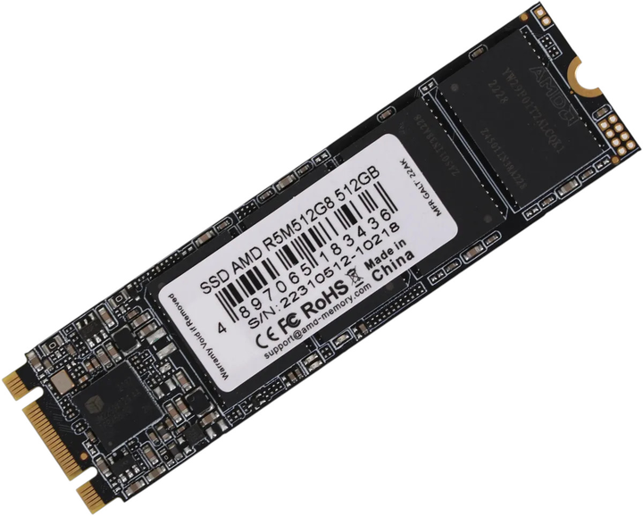 SSD диск AMD Radeon R5M 512GB 2.5" SATA III 3D NAND TLC (R5M512G8) - зображення 1