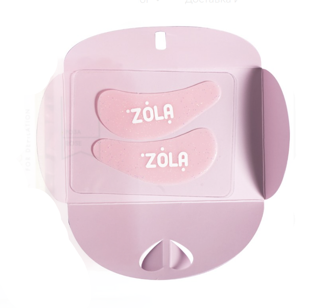 Патчи силиконовые многоразовые для глаз (розовые) Zola 1 пара - Фото 6 Патчи силиконовые многоразовые для глаз (розовые) Zola 1 пара - изображение 6